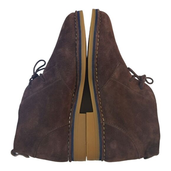 Hush Puppies Booties Brown Suede Size 11 Wide - Picture 4 of 9